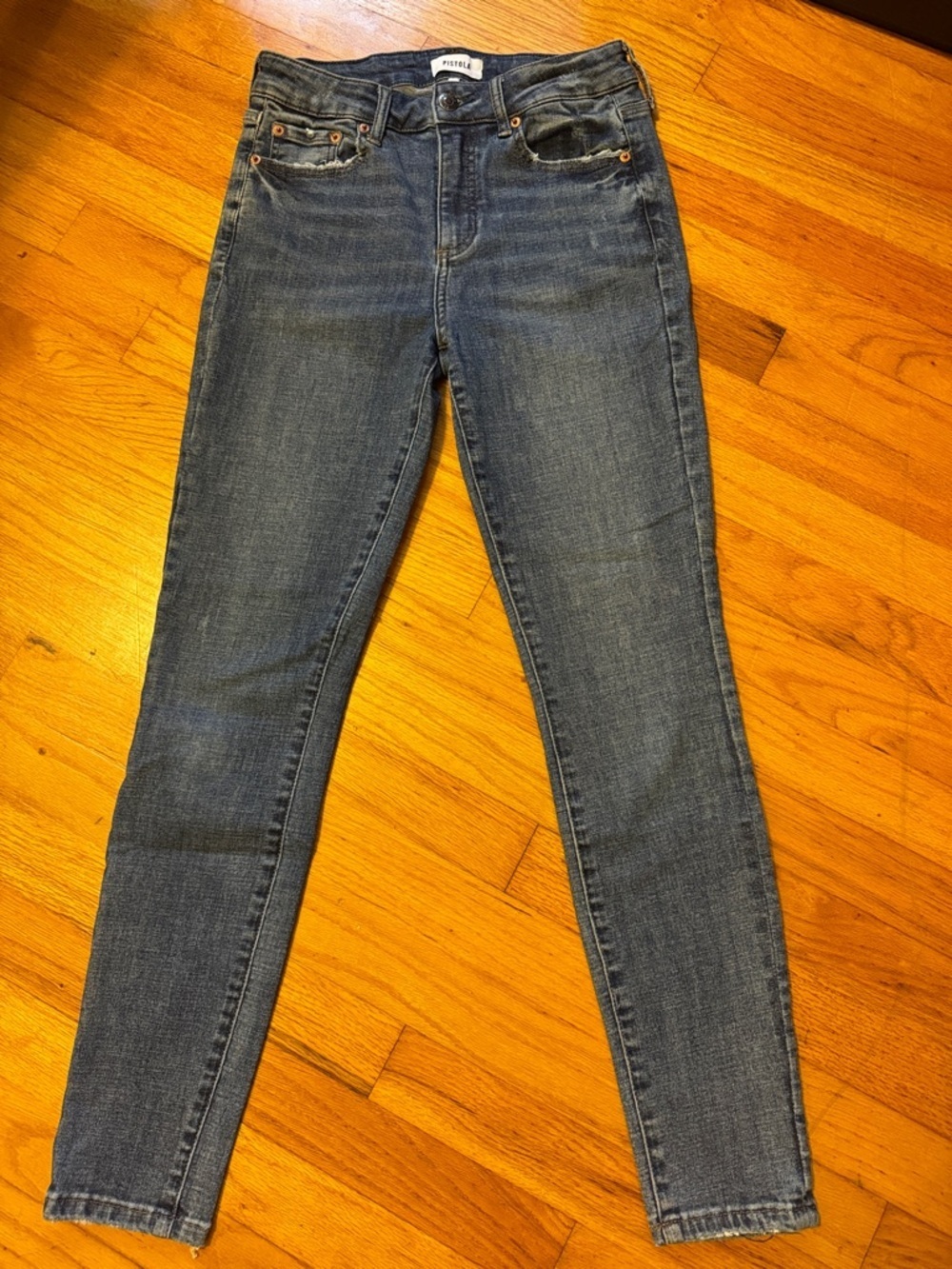 Pistola Audrey Mid Rise Skinny Jeans - Picture 8 of 14